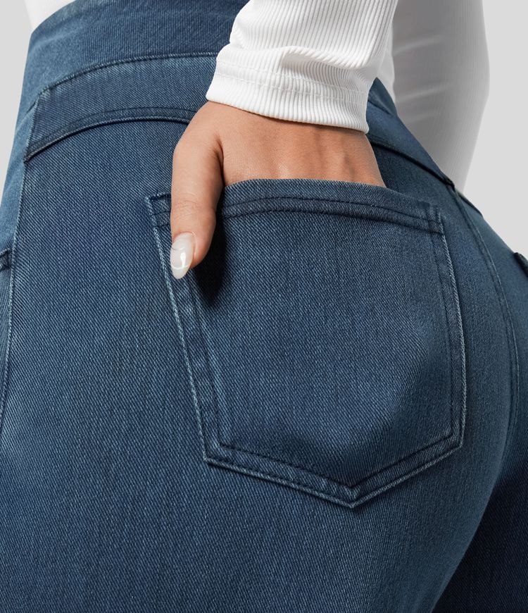 Ester™ | Bekväma Elastiska Byxor med Hög Midja