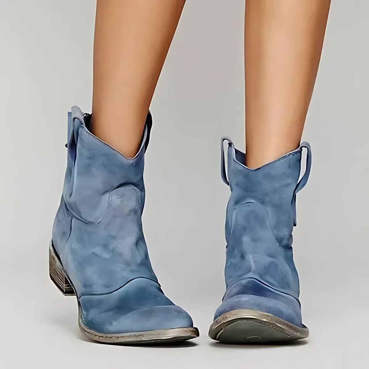 Destiny™ | Stilfulla Vintage Cowboy Ankelboots