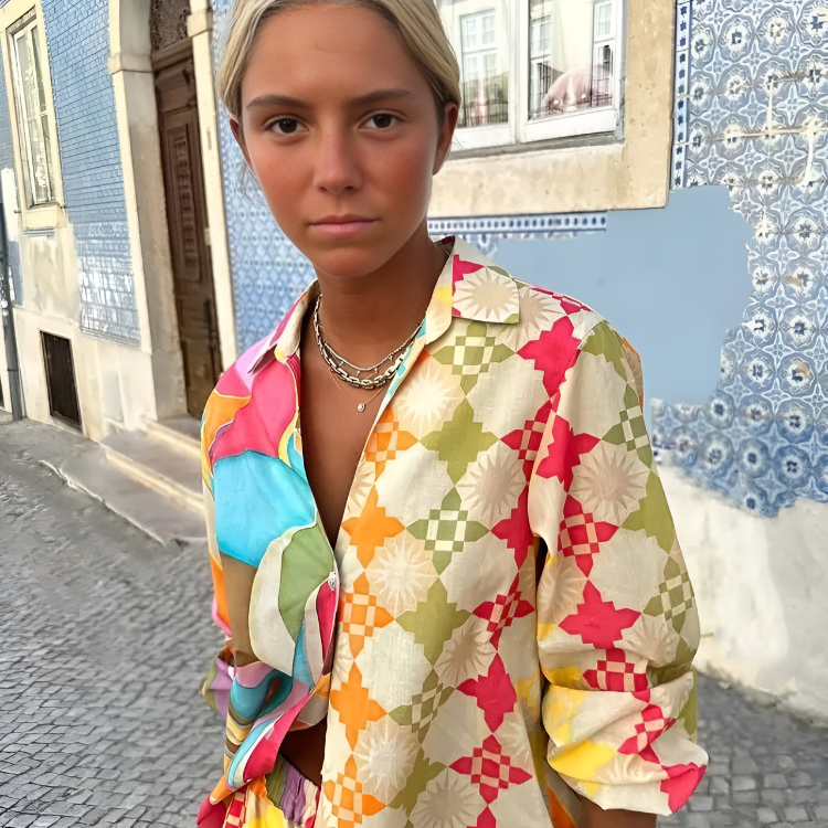 Åsta™ I Summer set med tryck