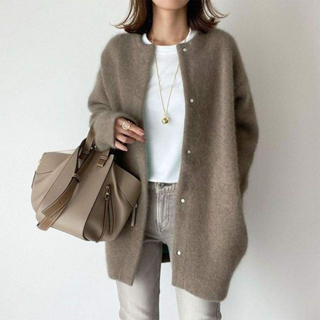 Elisabet™ | Casual Flanellskjorte med Hette
