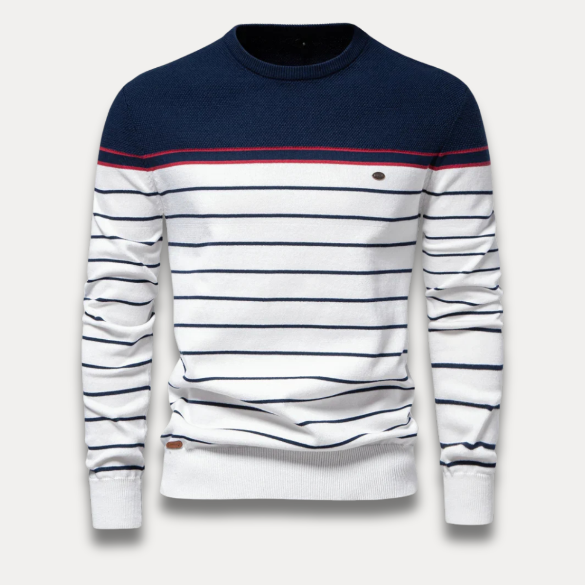 Tobias™ | Stilig herregenser med stripedesign
