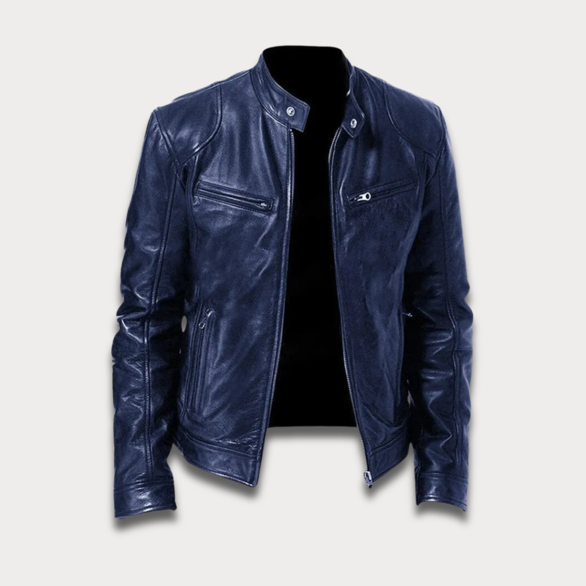 Håkon™ | Casual läderjacka