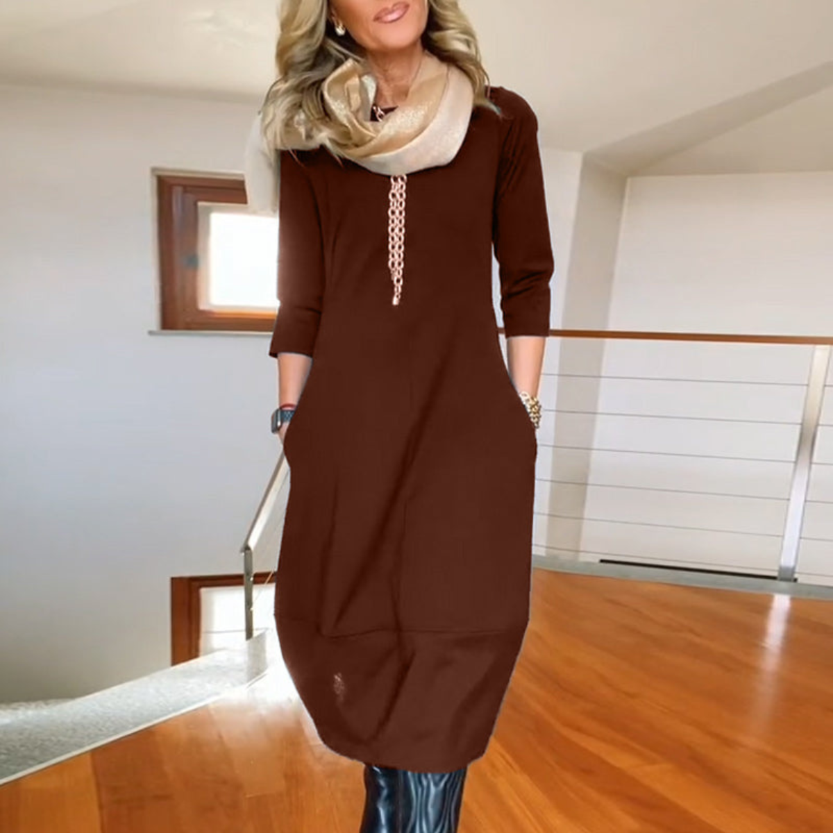 Iris™ | Elegant och Bekväm Klänning