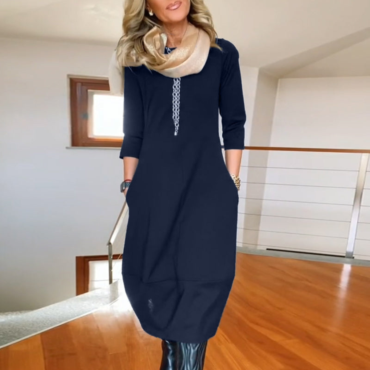 Iris™ | Elegant och Bekväm Klänning