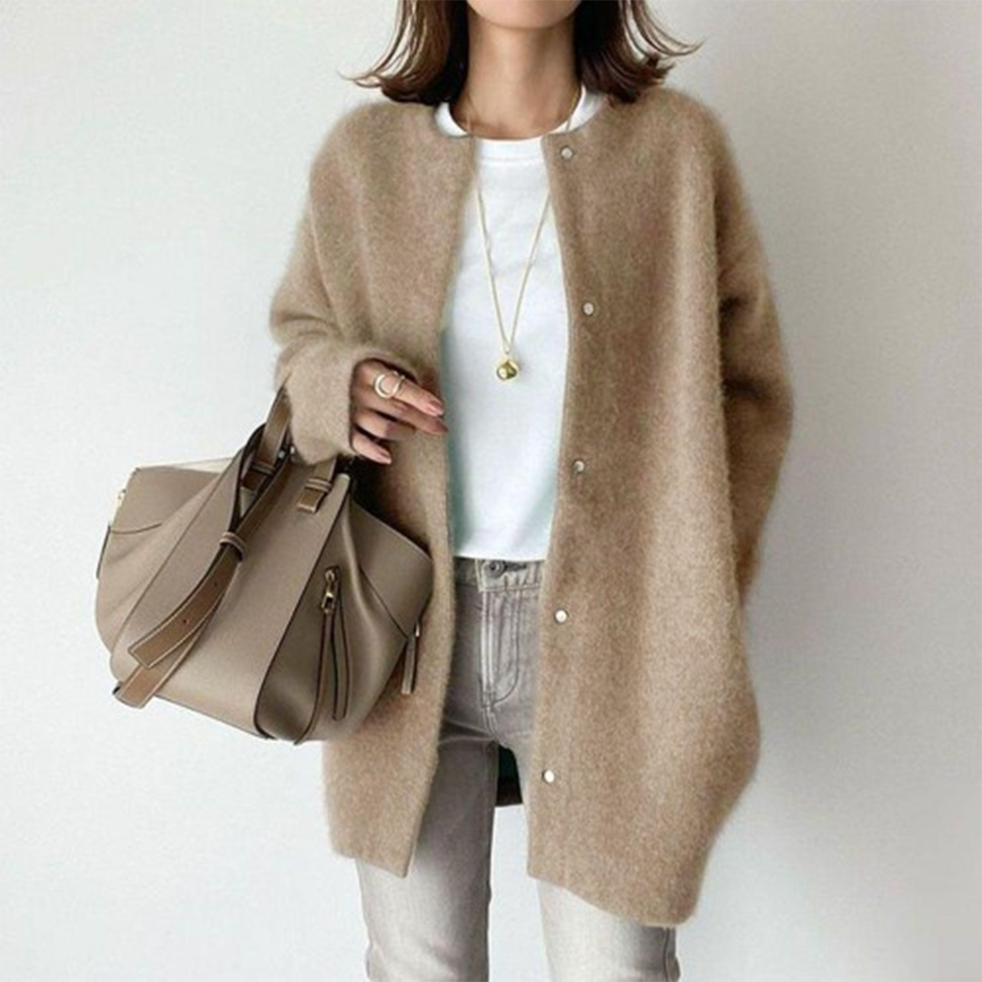 Elisabet™ | Casual Flanellskjorte med Hette