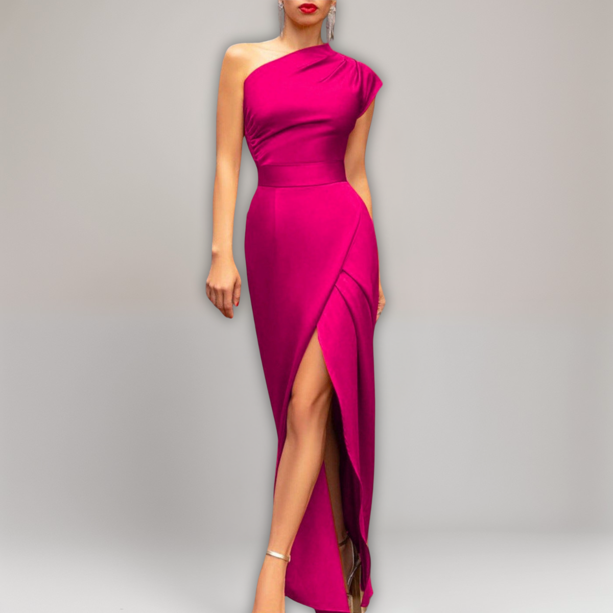 Odessa | Elegant Asymmetrisk Aftonklännin