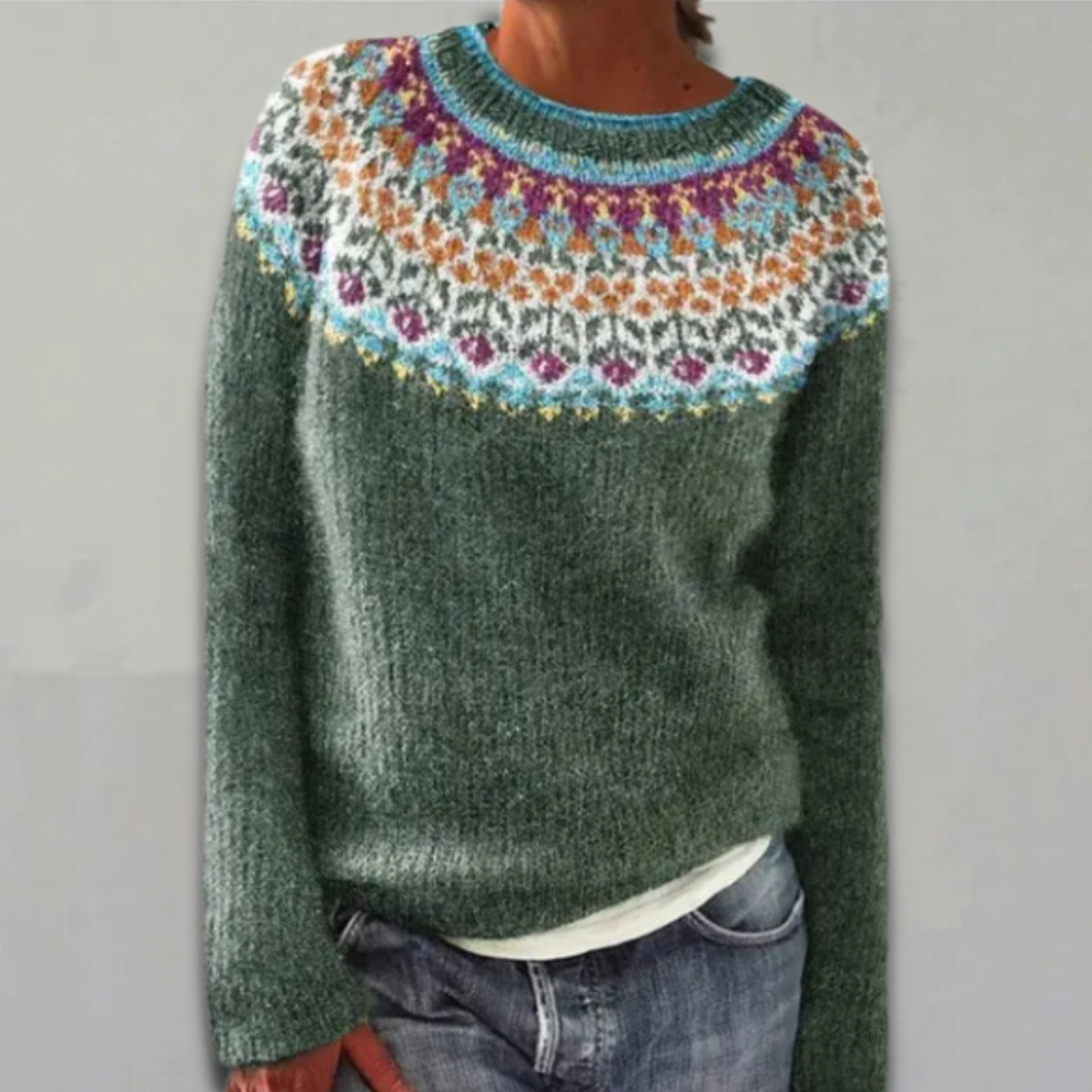 Sissel™ | Retro Pullover