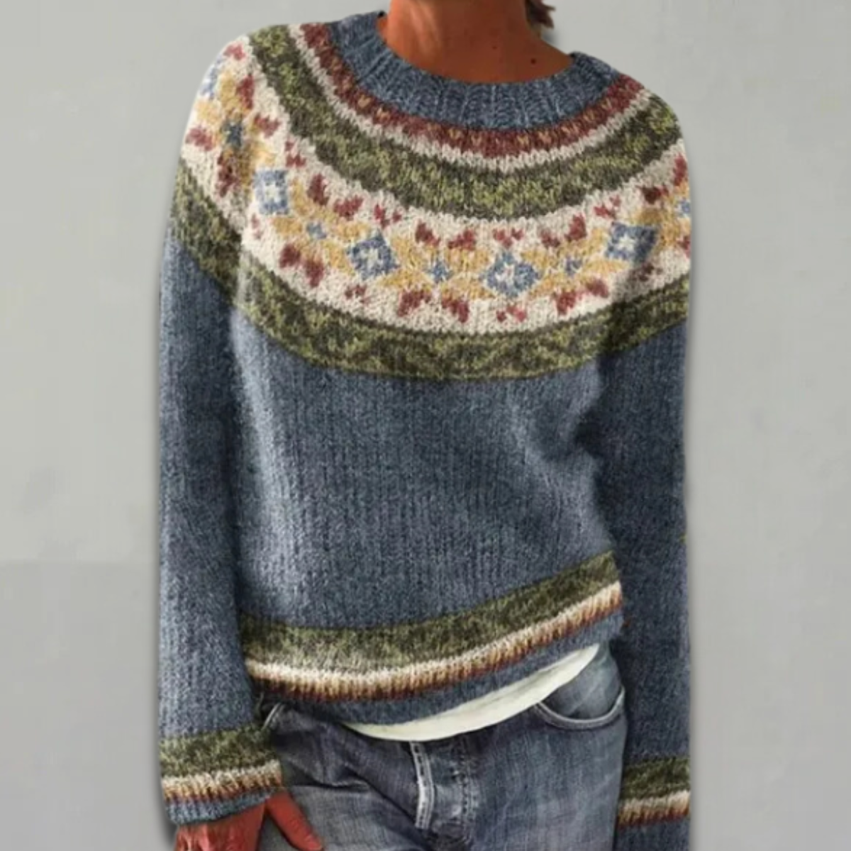 Sissel™ | Retro Pullover
