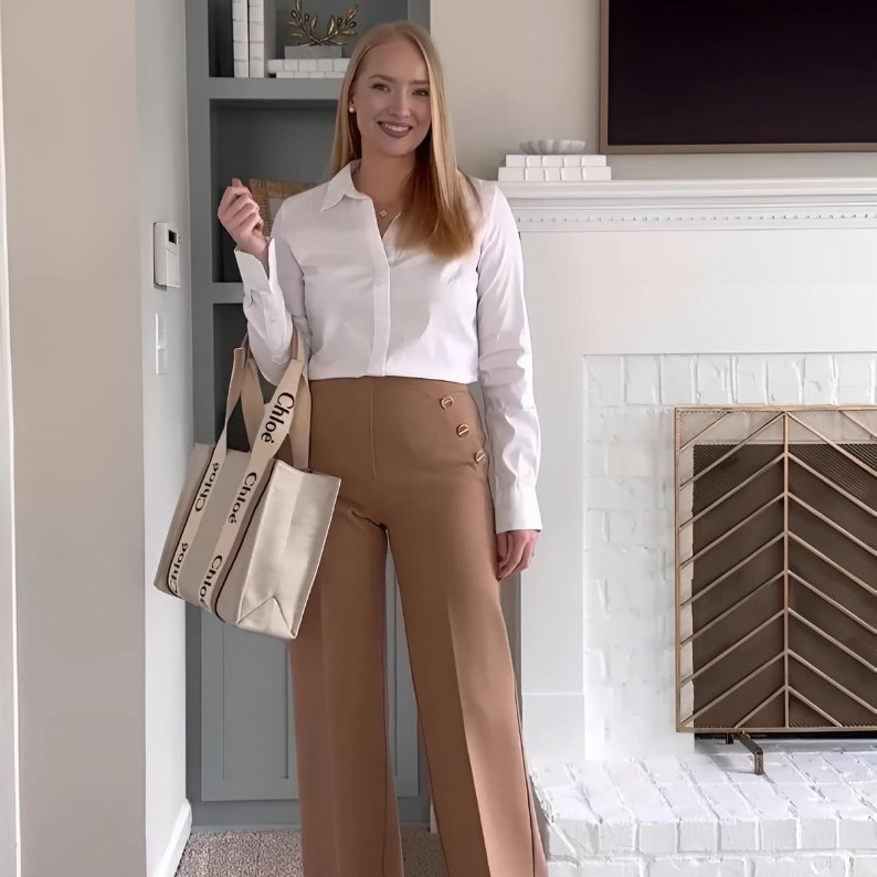 Celine™ I Bukser med knapper I 1+1 GRATIS - Mavora.Oslo