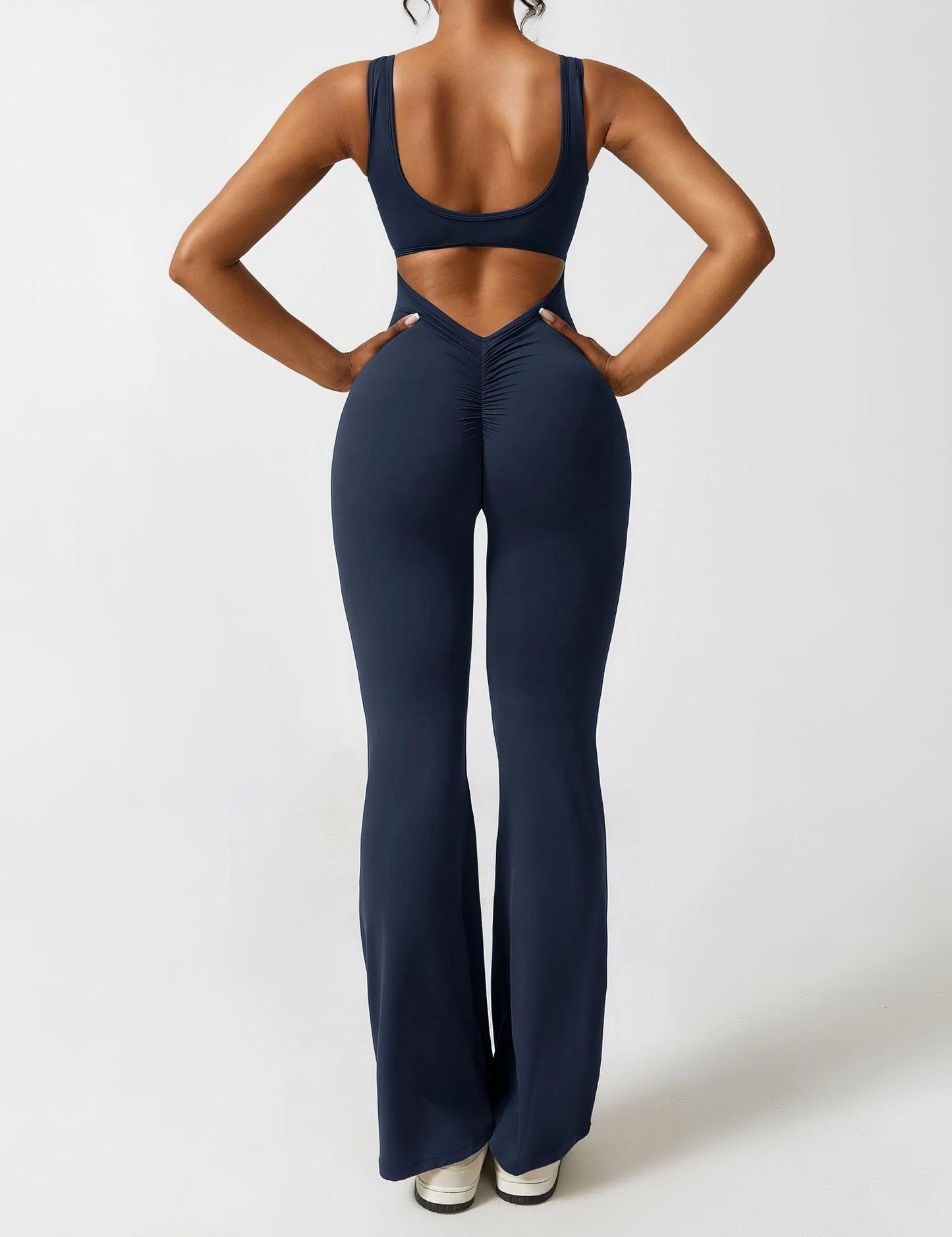 Chloé I Jumpsuit med V - rygg - Mavora.Oslo