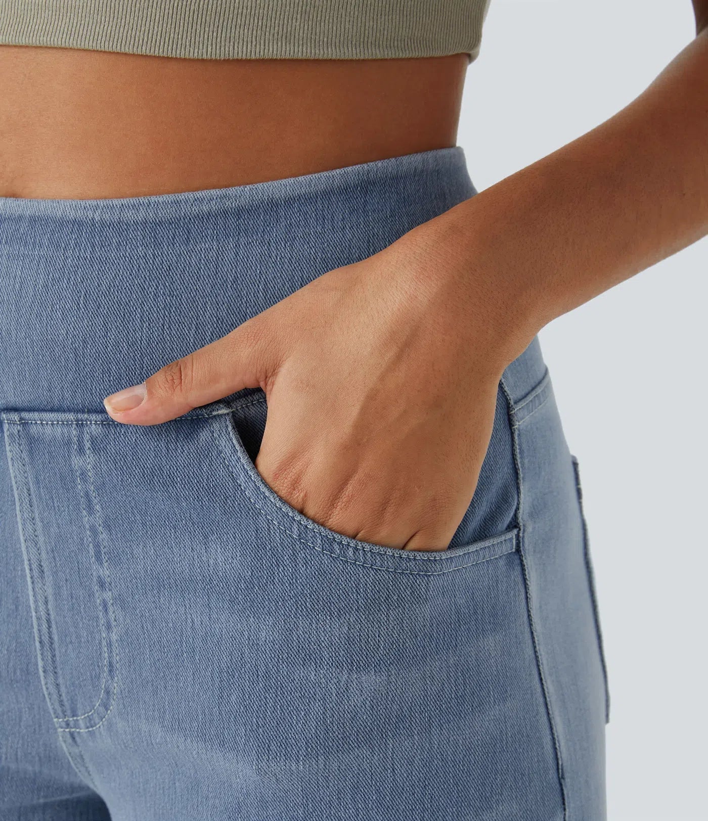 Ester™ | Bekväma Elastiska Byxor med Hög Midja