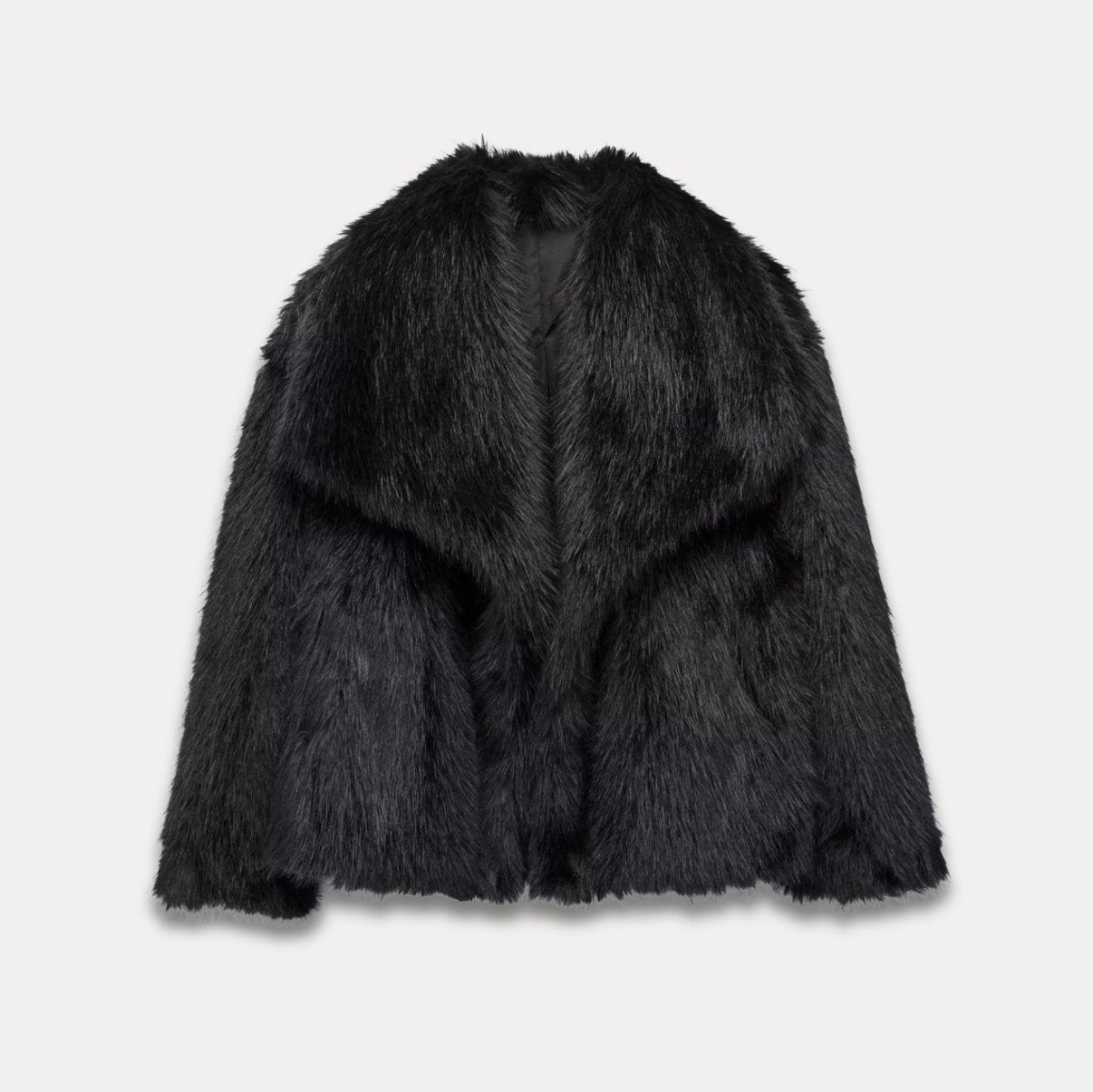 Sofie™ | Elegant Faux Fur Kåpe - Mavora.Oslo