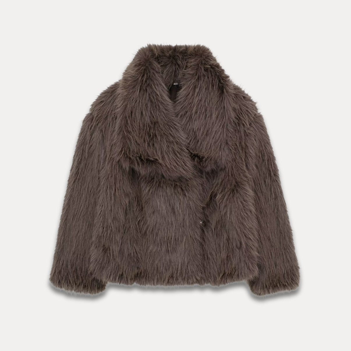 Sofie™ | Elegant Faux Fur Kåpe - Mavora.Oslo